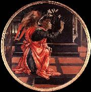LIPPI, Filippino Gabriel from the Annunciation painting